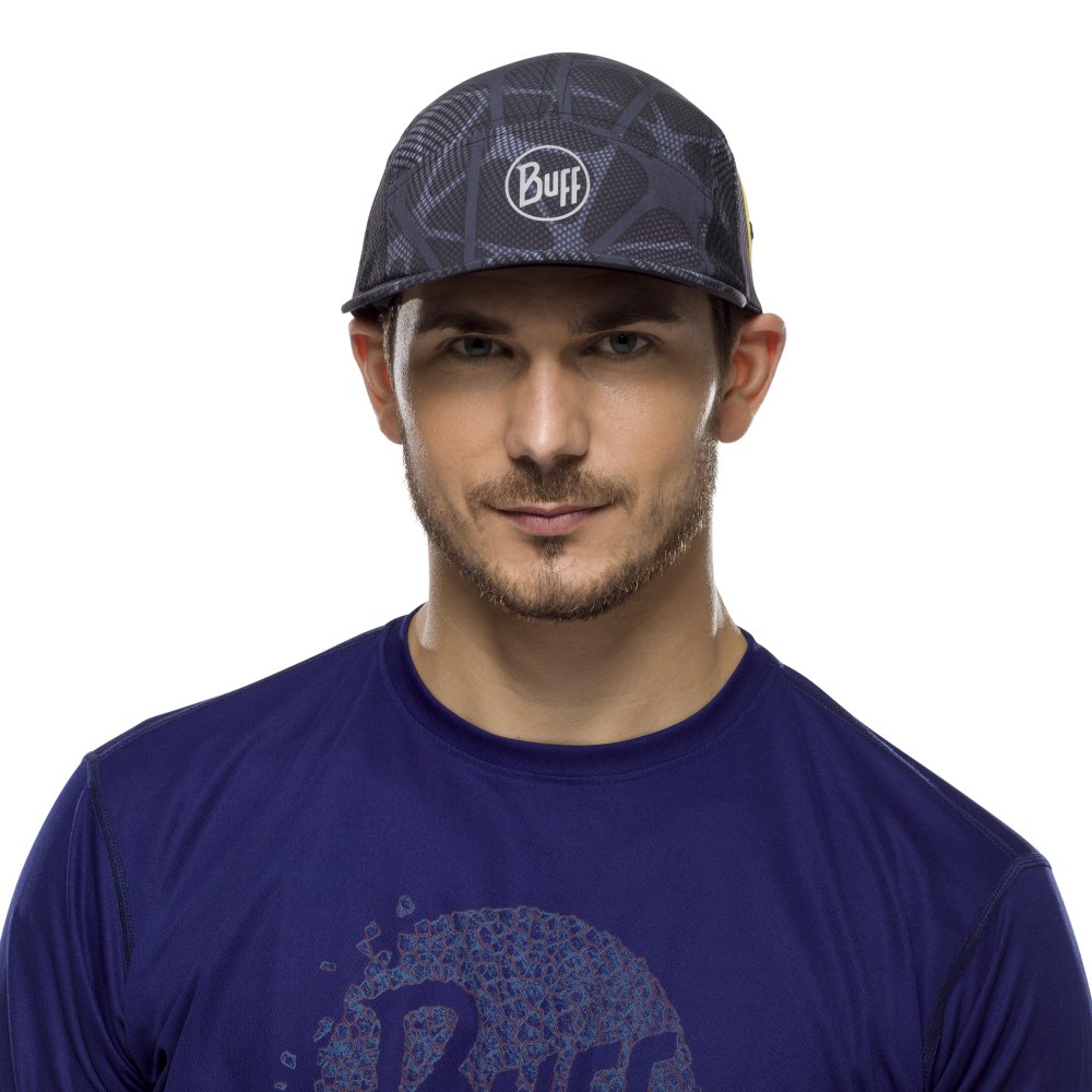 Buff Run Cap Apex Black