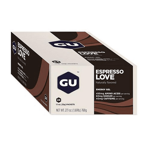 Caja de 24 Geles - Gu Enery - Espreso Love